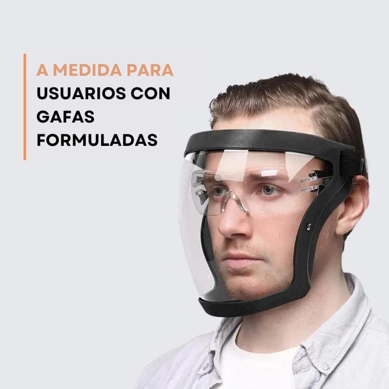 Máscara protectora facial antipolvo y resistente WoodyLock®