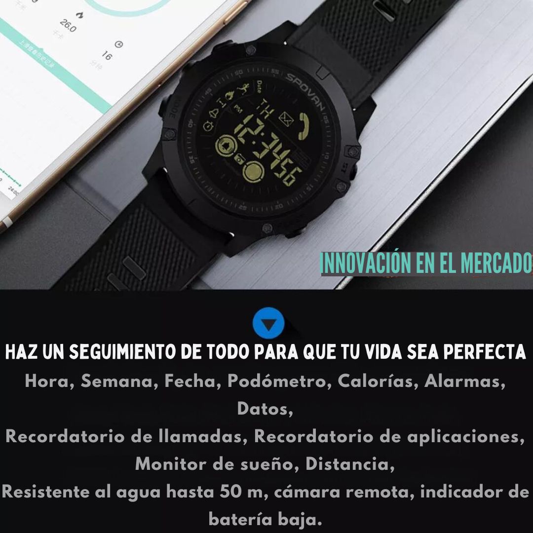 Reloj Deportivo Táctico Militar (Original) - Oferta día del padre 50% Off