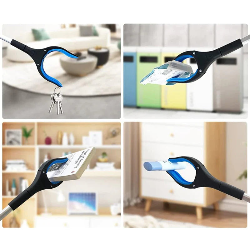 Bastón Agarrador plegable con clip giratorio 360° - ¡Alcánzalo todo sin esfuerzo!