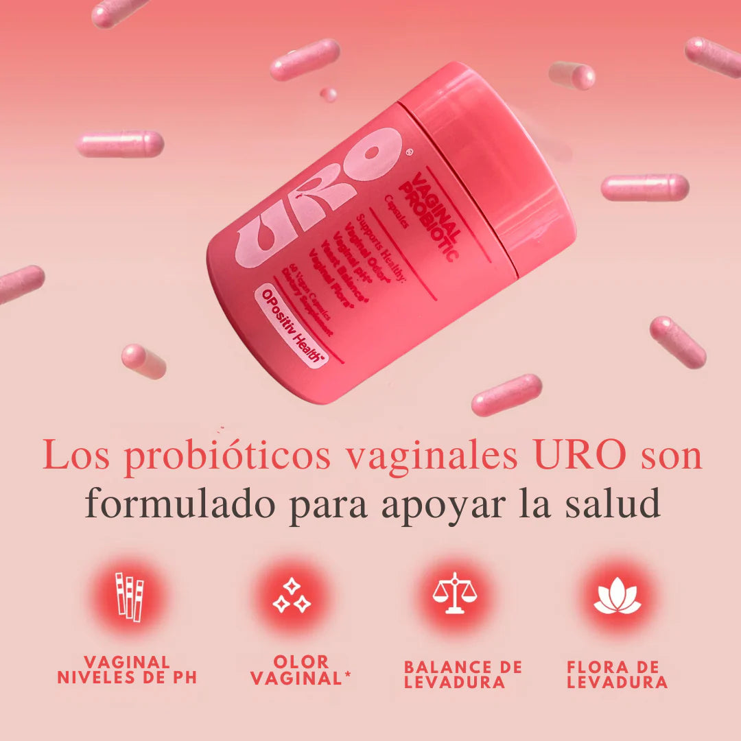 URO® Probióticos Vaginales (60 cápsulas)