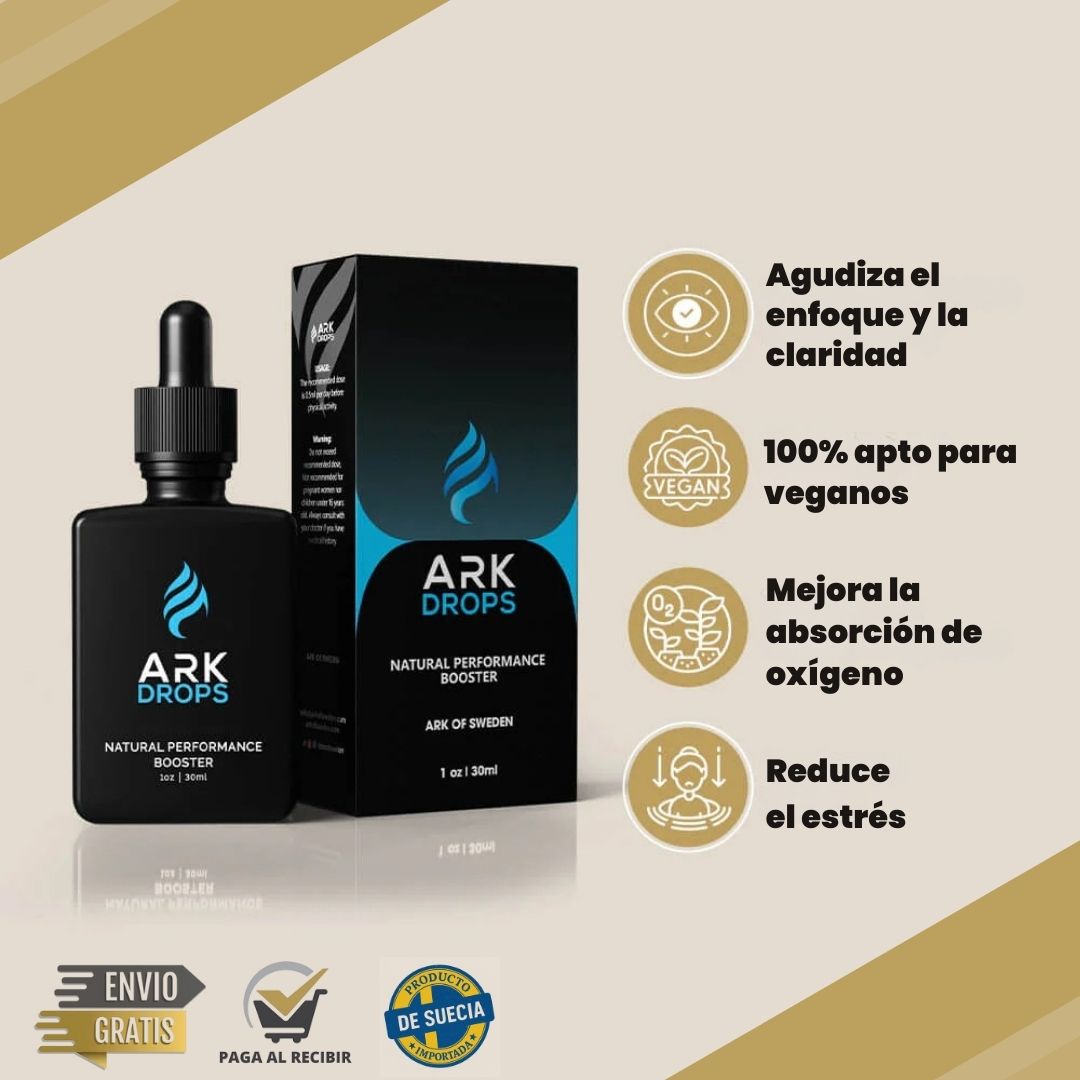 ARK Drops - Fórmula para respirar tener energía y concentrarse