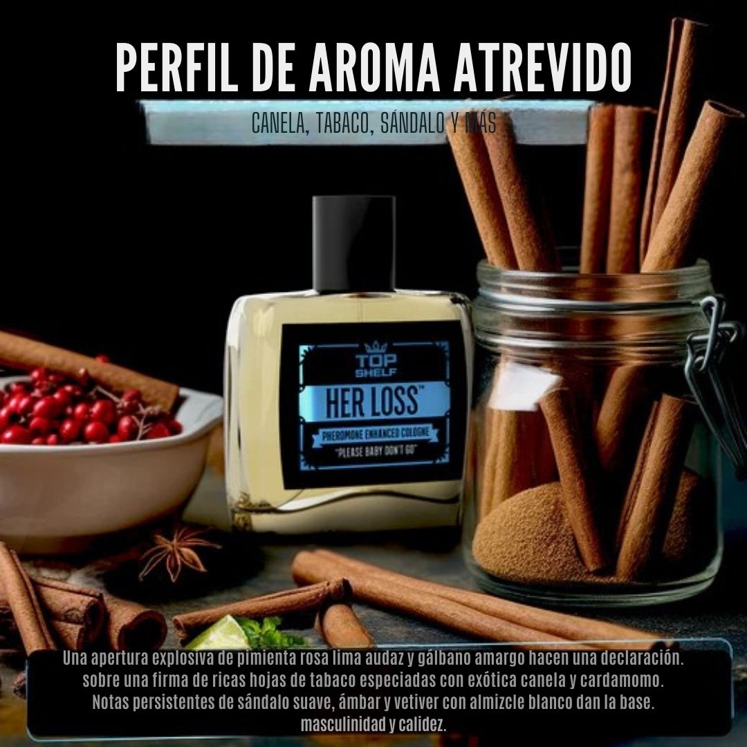 Her Loss® Perfume de feromonas + Guía de seducción GRATIS