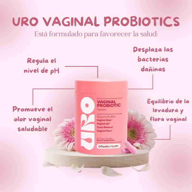 URO® Probióticos Vaginales (60 cápsulas)