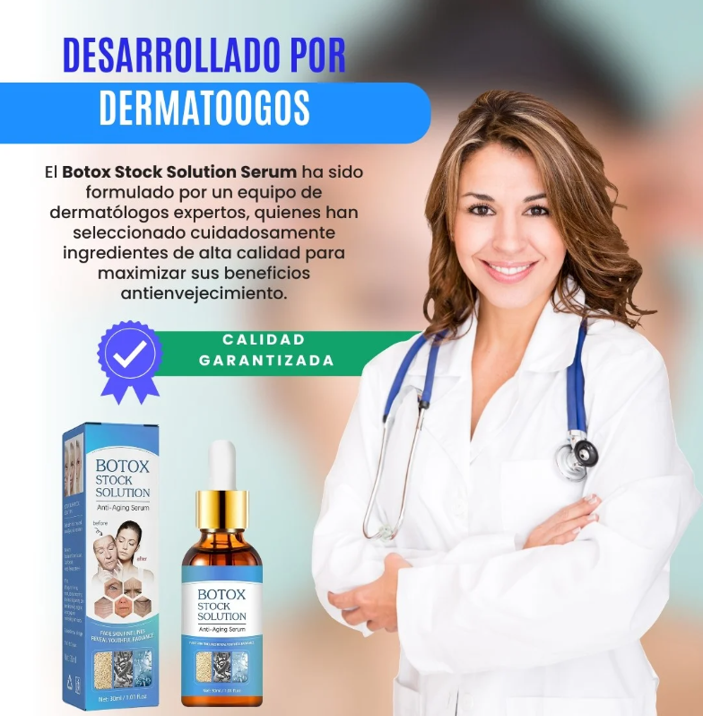 Stock Solution® Botox suero antiarrugas / Promo (2x1) Compra uno y lleva otro gratis