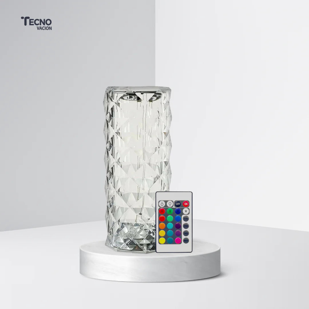 Crystalamp® Lampara led cristal tactil