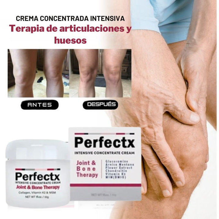 Perfectx® Crema Terapia ¡Alivio y recuperación garantizados para tus articulaciones y huesos! (Pague 1, lleve 2)