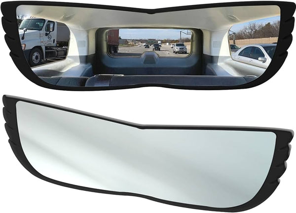 AngelView® Espejo retrovisor para Auto Gran Angular - ¡Visión panorámica, seguridad en cada viaje!