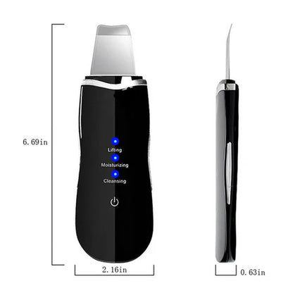 UltraSkin® Espatula Ultrasonica de Limpieza Facial