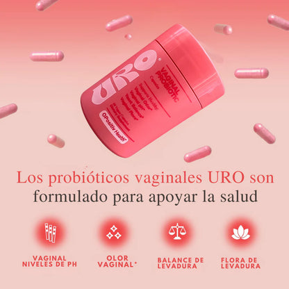 URO® Probióticos Vaginales (60 cápsulas)