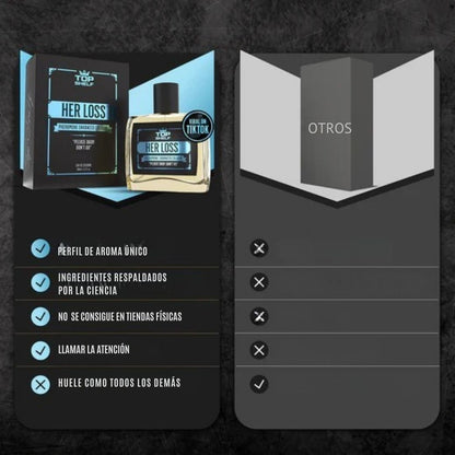 Her Loss® Perfume de feromonas + Guía de seducción GRATIS