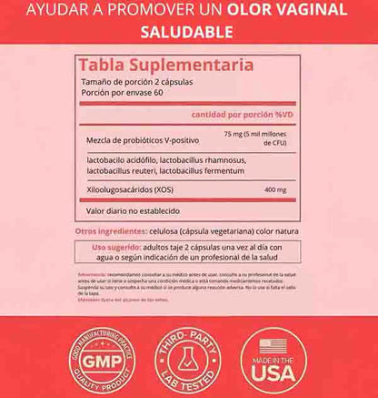 URO® Probióticos Vaginales (60 cápsulas)