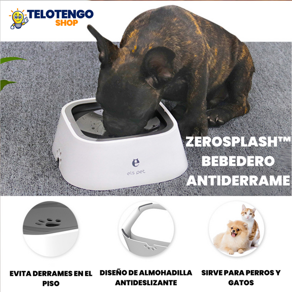 ZeroSplash™ Bebedero antiderrames para Mascotas