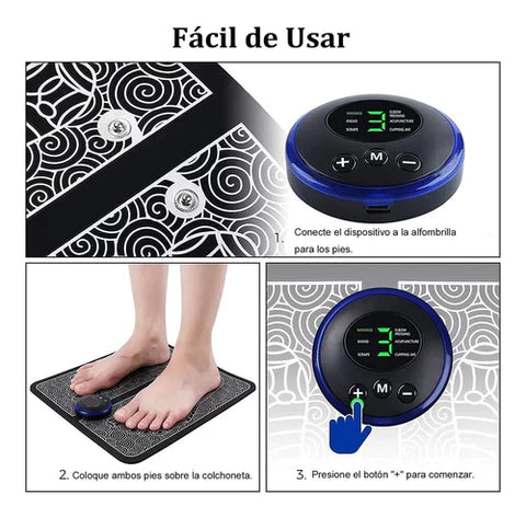 Powerfeet® Masajeador eléctrico para pies