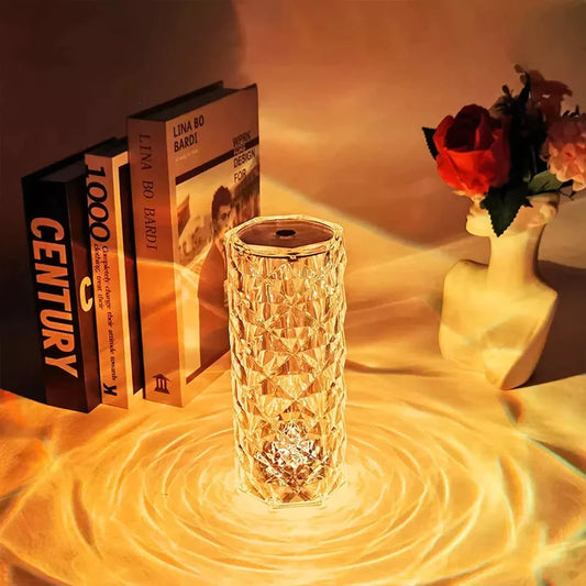 Crystalamp® Lampara led cristal tactil