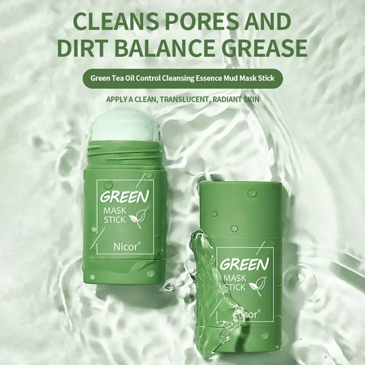Green Mask™  Mascarilla de té verde para una piel renacida y deslumbrante